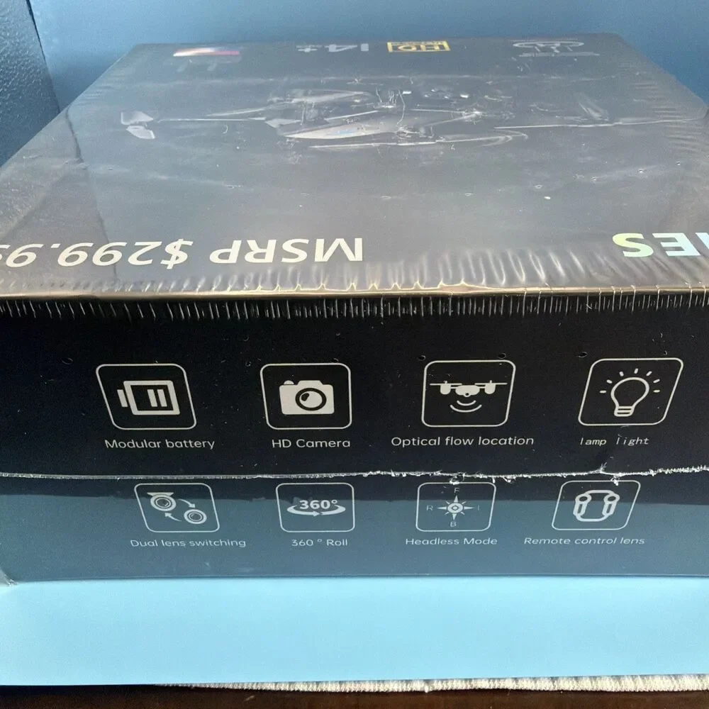 DMES S80 Drone With Dual HD Cameras 360• Role, Optical Flow Location Mod Battery